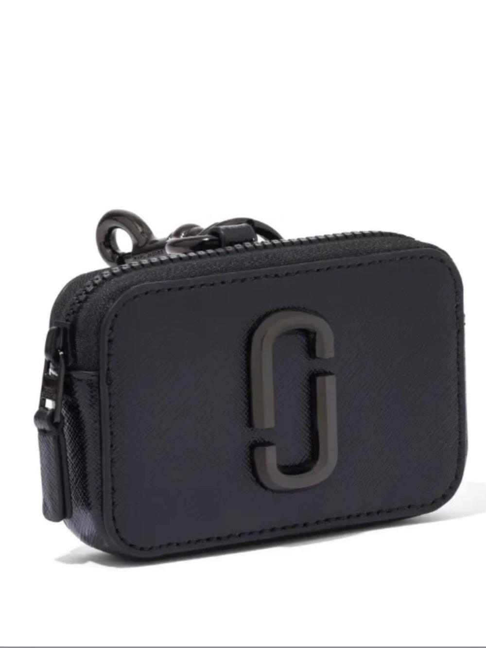 Marc Jacobs THE UTILITY Snapshot Crossbody Bag with Black Logo Strap PLUS Charm - Picture 5 of 12